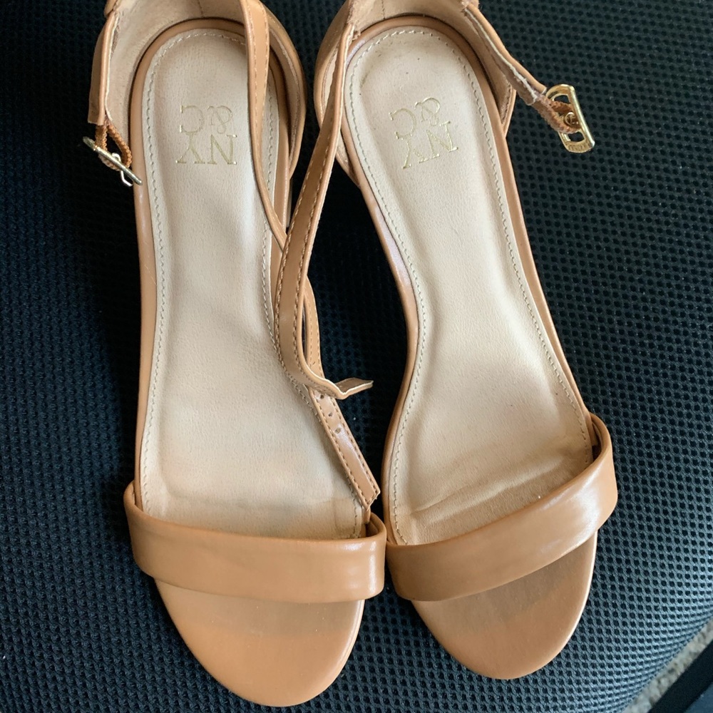 NY&Co Nude Sandals